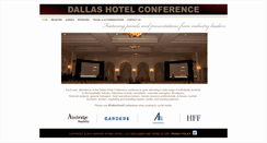 Desktop Screenshot of dallashotelconference.com